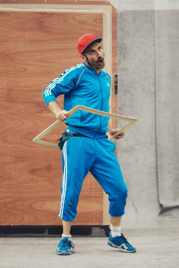 Hoola hoop avec un cadre