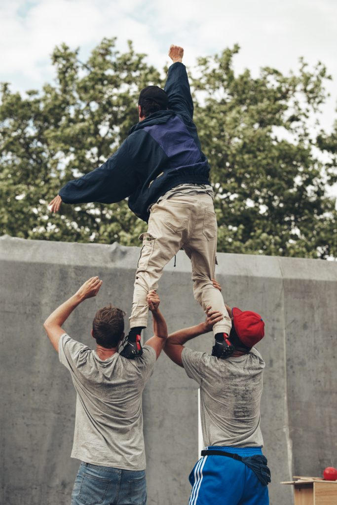 Se libérer en équilibre sur deux personnes